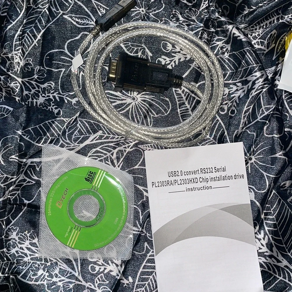 DTech 10Feet USB 2.0 to RS232 cable